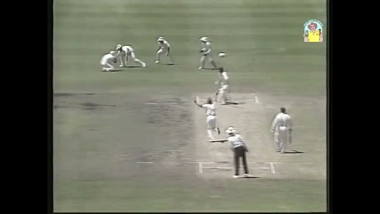 Oh Danny boy! Back-to-back dropped catches off Danny Morrison vs Australia 3rd Test MCG Dec 1987