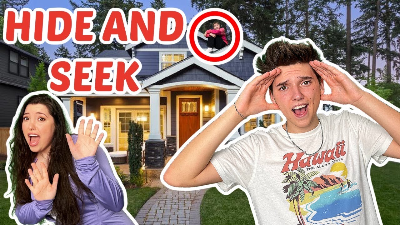 СЕМЬЯ ШАРП ИГРАЕТ В ПРЯТКИ ДОМА!!! 🤪🏠✅
