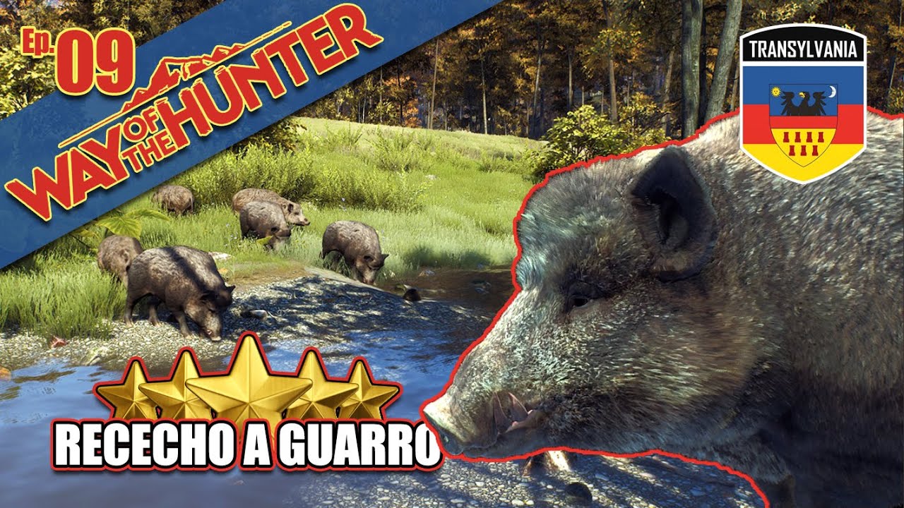 Transilvania 🦇 Cazando en el COTO de JABALÍES - WAY OF THE HUNTER Ep09 | GAMEPLAY ESPAÑOL