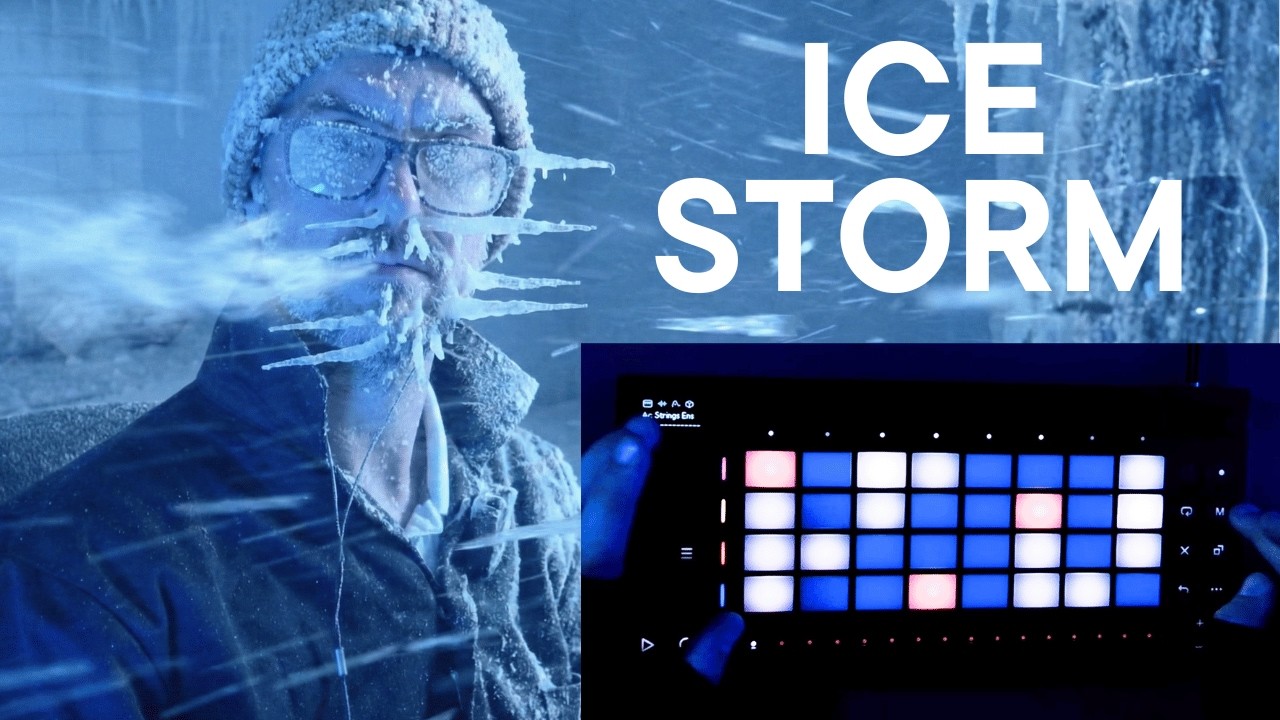 Creating An Ice Storm On Ableton Move | Jamuary Day 23
