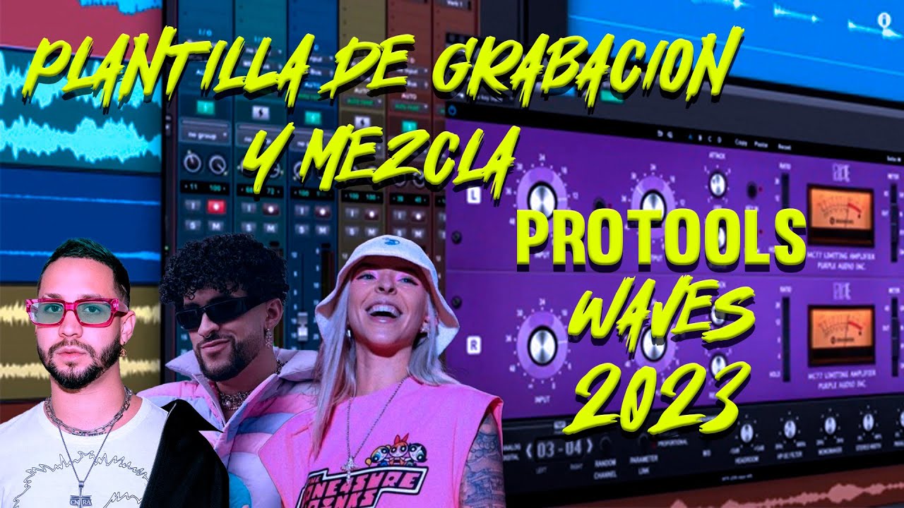 HICE UNA CANCION DE REGGAETON 🔥🔥 CON ESTA PLANTILLA BRUTAL🔥🔥 | EN PROTOOLS 2023! 🚀
