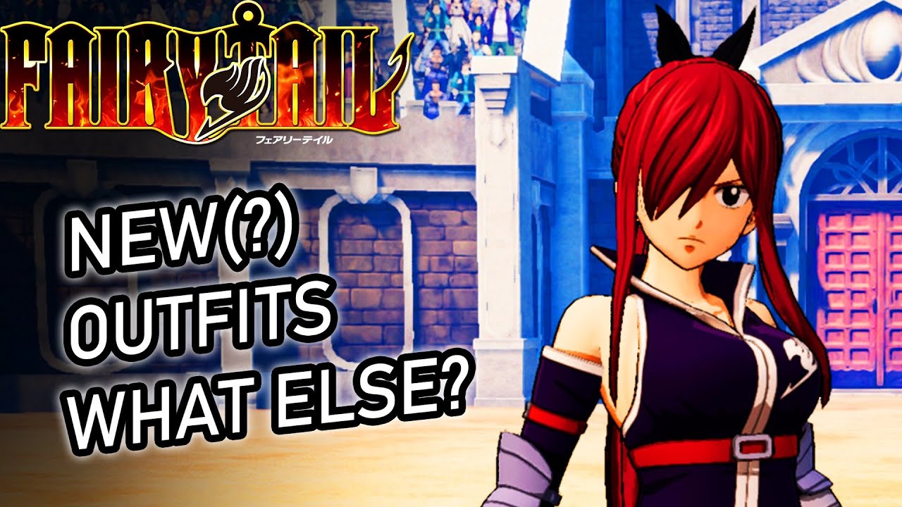 FAIRY TAIL Game DLC - Grand Magic Games Outfits & Future?
