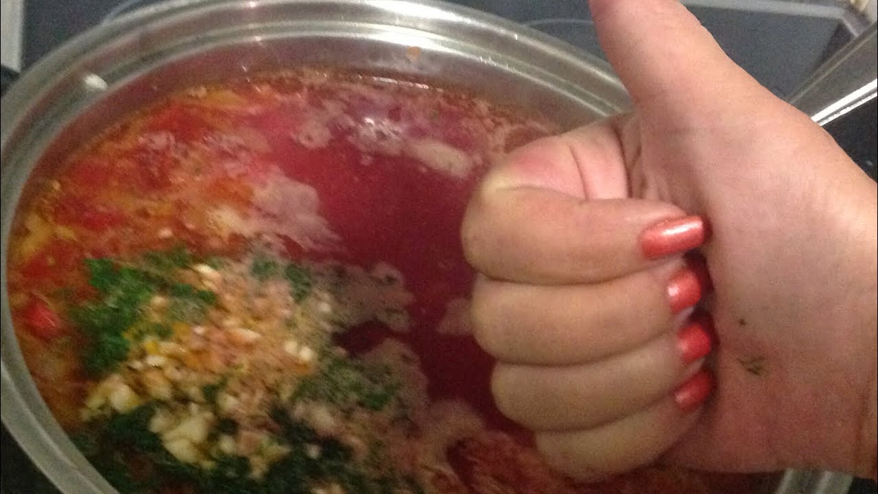 А мой БОРЩ с фасолью самый вкусный ! Секреты от А до Я. Соседи придут на запах .