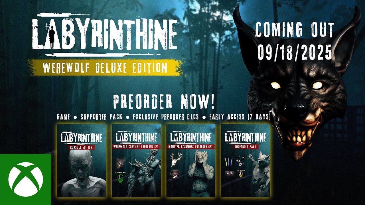 Labyrinthine Announcement Trailer on Xbox