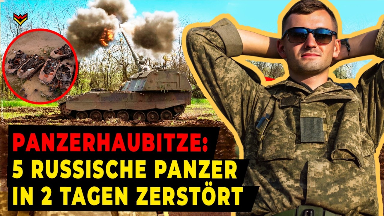 Im Inneren der PzH 2000 an der Front bei Bachmut | ARMY TV