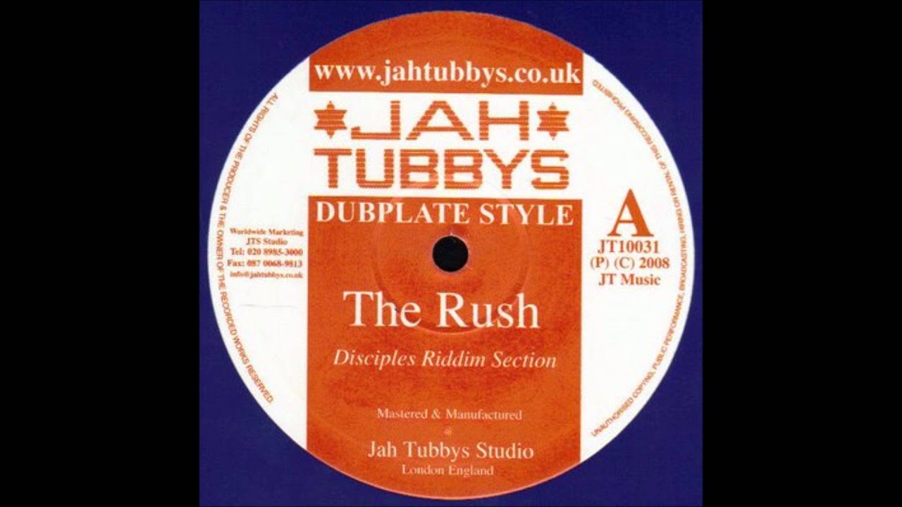 10'' Disciples Riddim Section - The Rush (& version)
