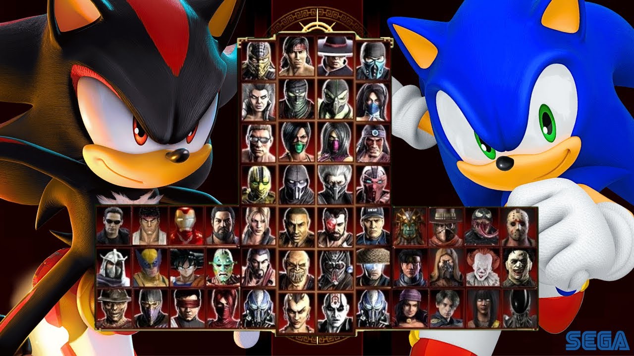 Mortal Kombat 9 - SONIC MOD - Экспертная аркадная лестница - Геймплей @ (1080p) - 60ᶠᵖˢ ✔