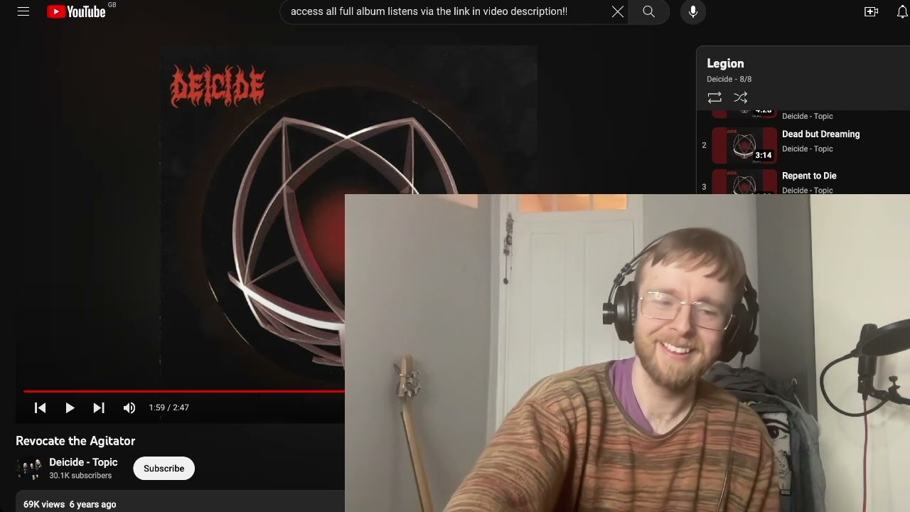 Deicide - Revocate The Agitator Reaction & First Time Listen
