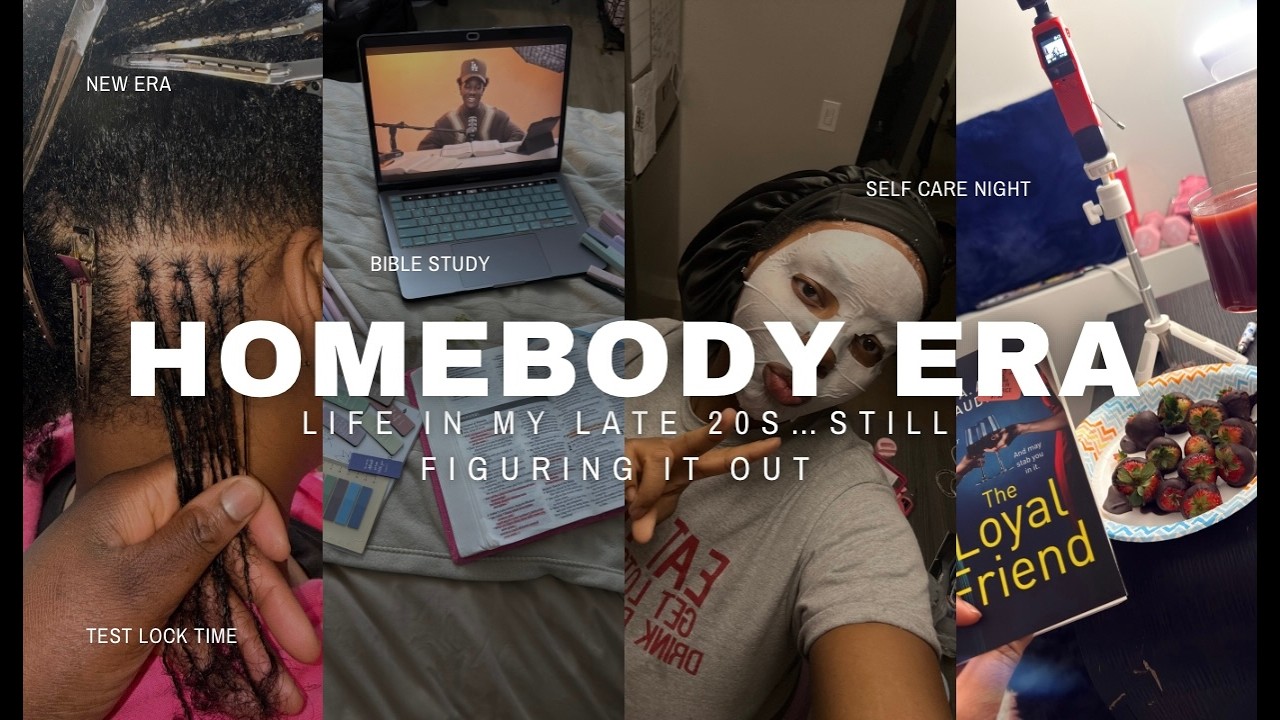 My Homebody Era | Self Care Night, Bible Study & Resetting My Life in My Late 20s