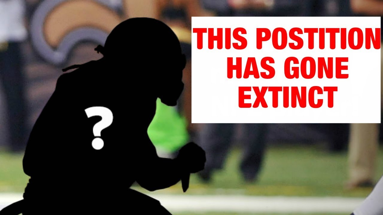 This Position Is About To Disappear (NFL FOOTBALL)