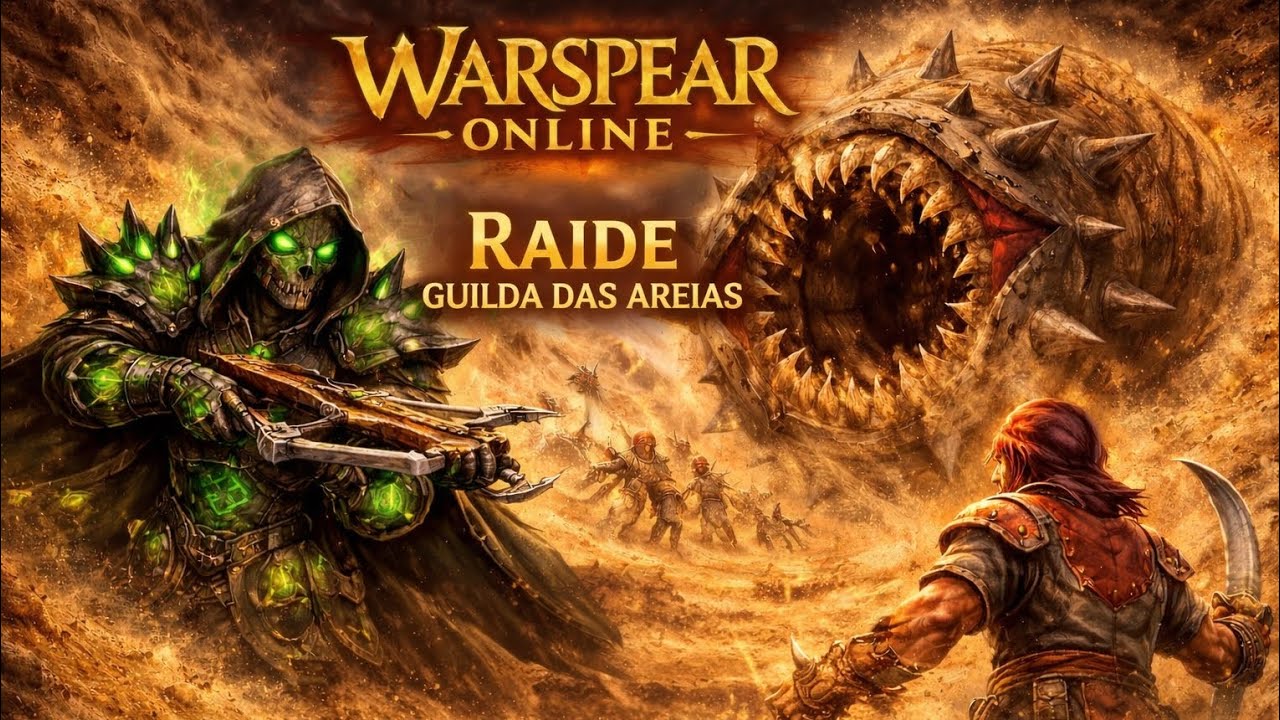 WARSPEAR ONLINE - RAIDE GUILDA de Almahad nível 15 