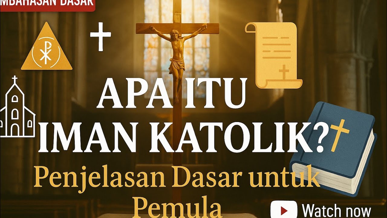 MENGENAL  IMAN KATOLIK ||  Penjelasan Dasar bagi Pemula.