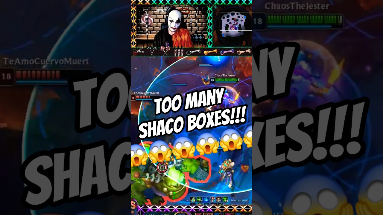 WE BUILT BOX CITY!! 😱 DOMINATING SHACO VICTORY! (MUST-SEE 👀)