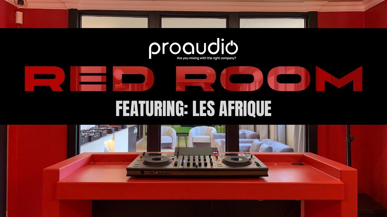 Proaudio RED ROOM | Live DJ Set by Les Afrique | Tech House