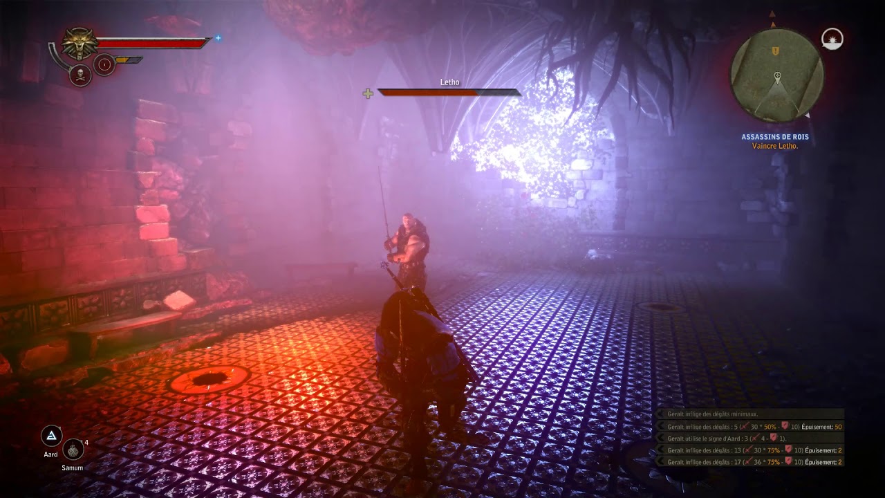 The Witcher 2 - Letho of Gulet - Perfect Fight (Hard Difficulty, No Damage, No Quen)