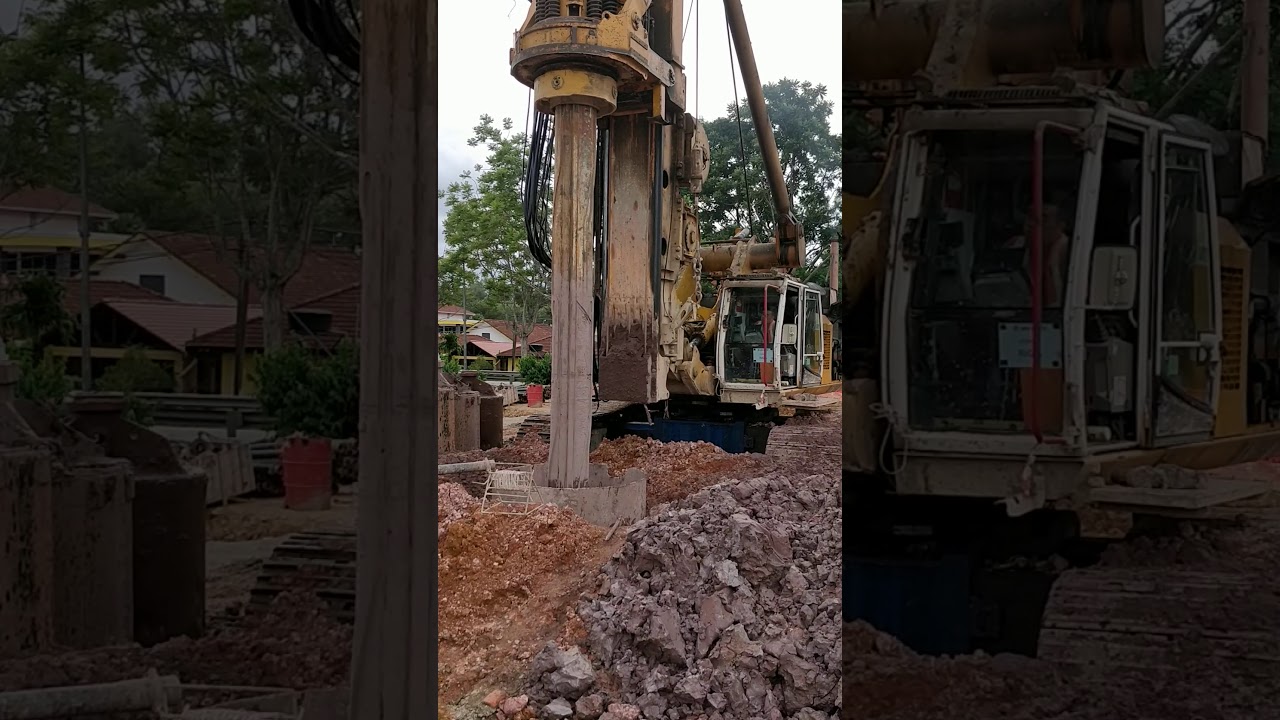 Bored Piling: Coring through Strong Granite