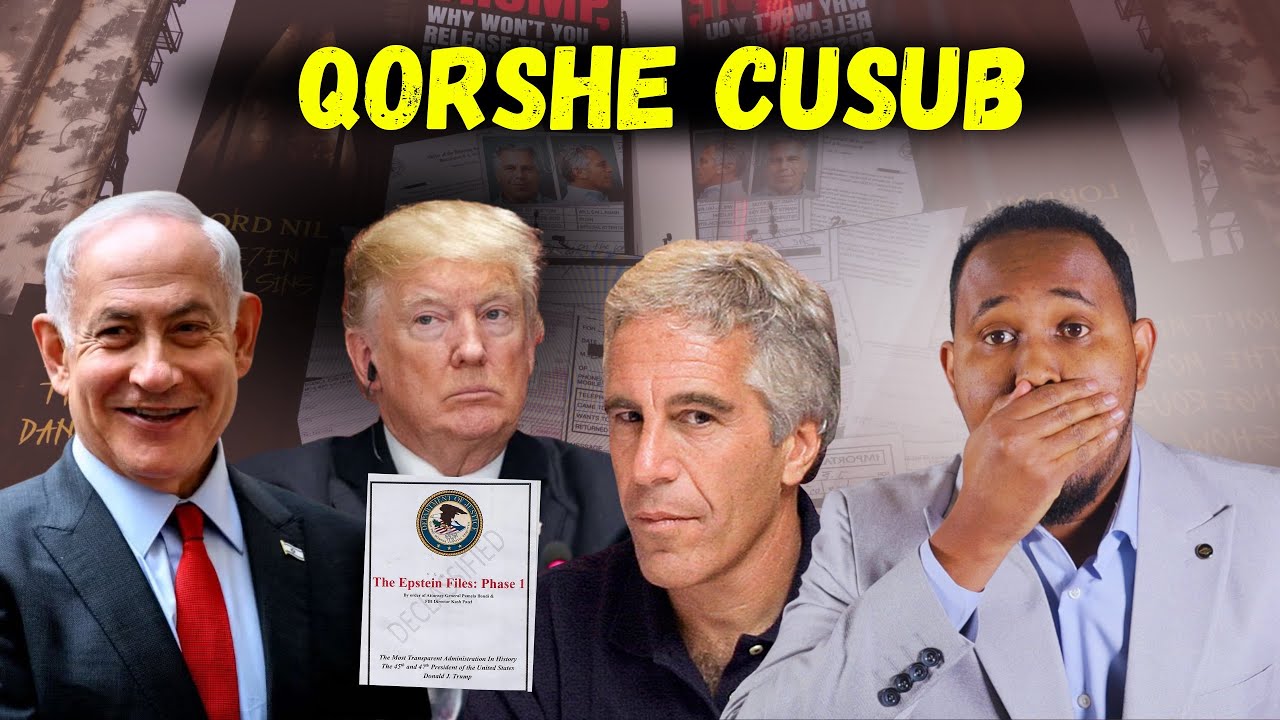 Epstein File:Trump oo Qarka u saaran in ceebtiisa bananka la keeno & Qorahaha cusub Ee Netanyahu!! 