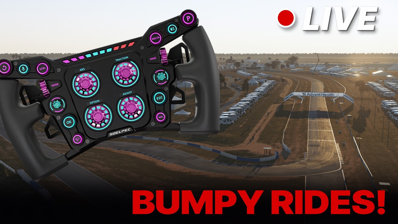 Sebring Dailies - maybe Imola Championship? | Testing the new Soelpec !wheel | LMU LIVE