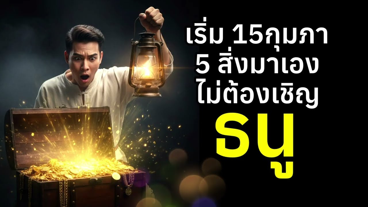 ราศีธนู 5เรื่องมาเองไม่ต้องเชิญ