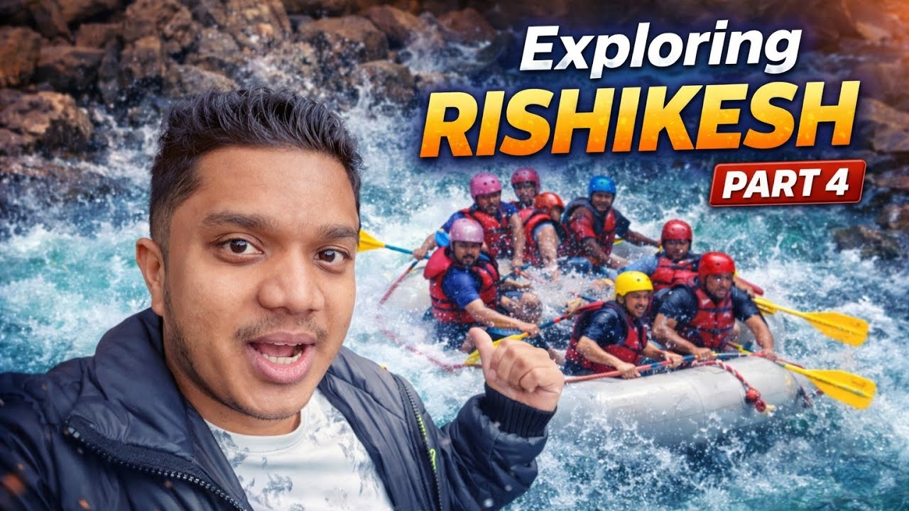 Rishikesh Rafting Almost Went Wrong 😱 | Exploring Rishikesh | Part 4 #rishikesh 