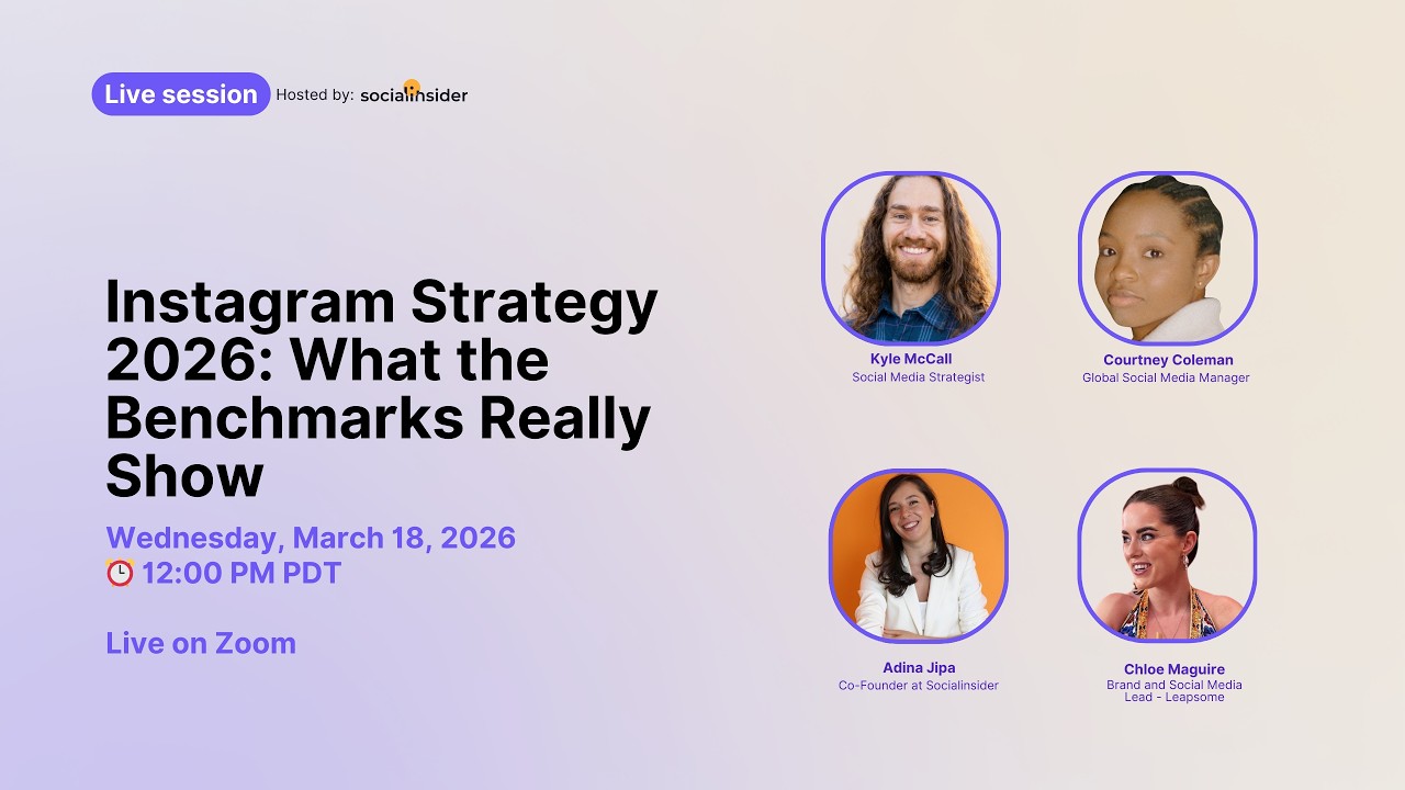 Instagram Engagement Is Changing in 2026: Benchmarks Explained by Social Media Strategists
