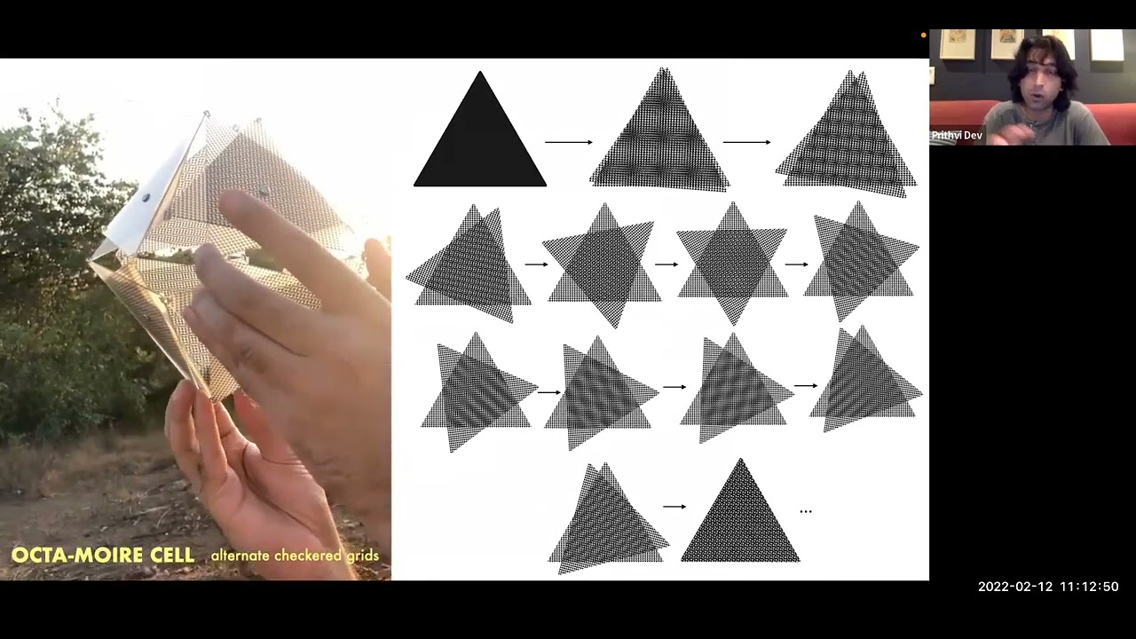 Moire Geometry : Explorations of moving-image interference - Field Structure Institute