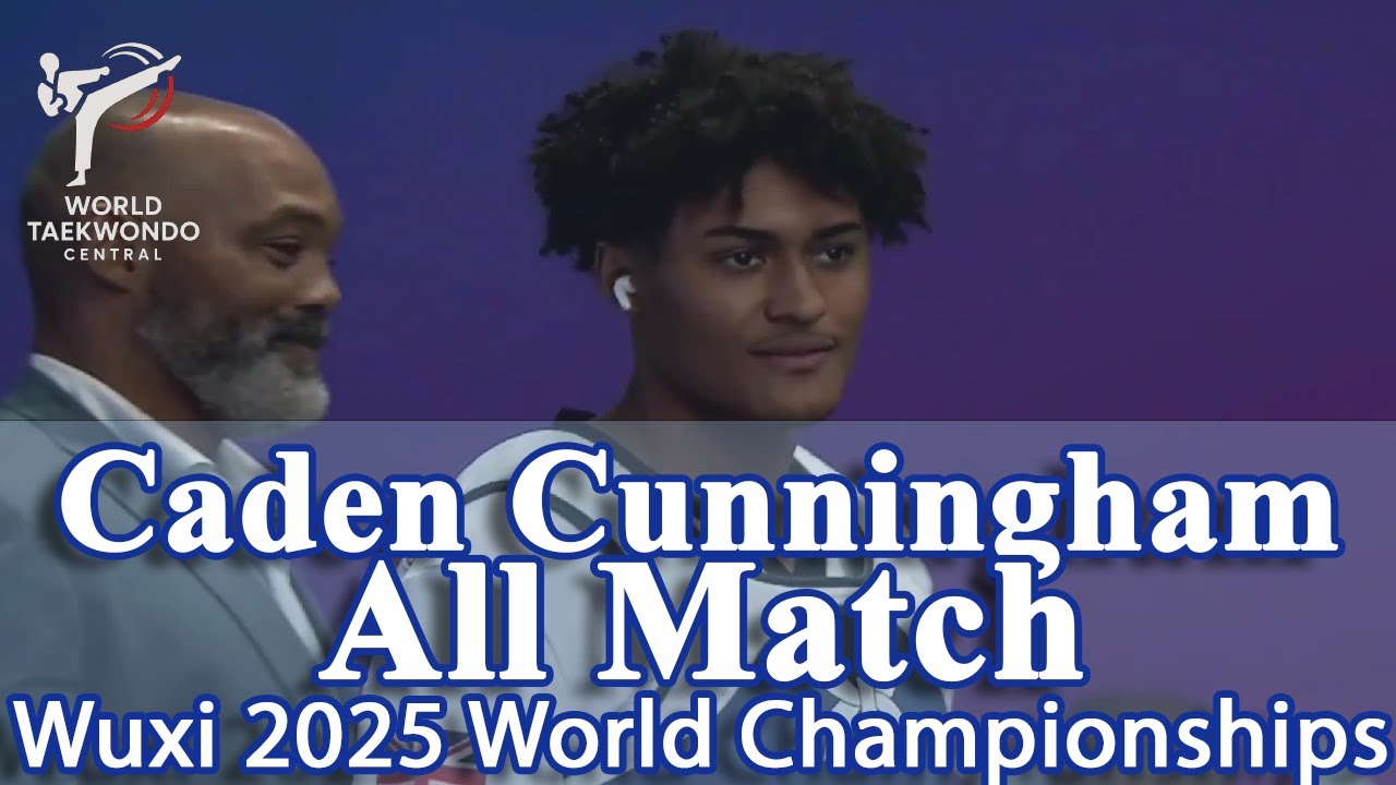 Caden Cunningham +87kg - Full Fight - Wuxi 2025 Taekwondo World Championship