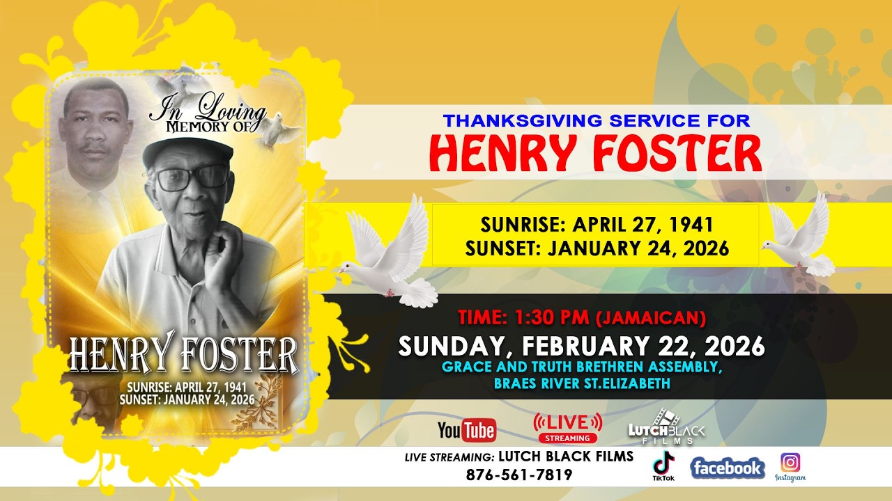 Henry Foster Thanksgiving Service