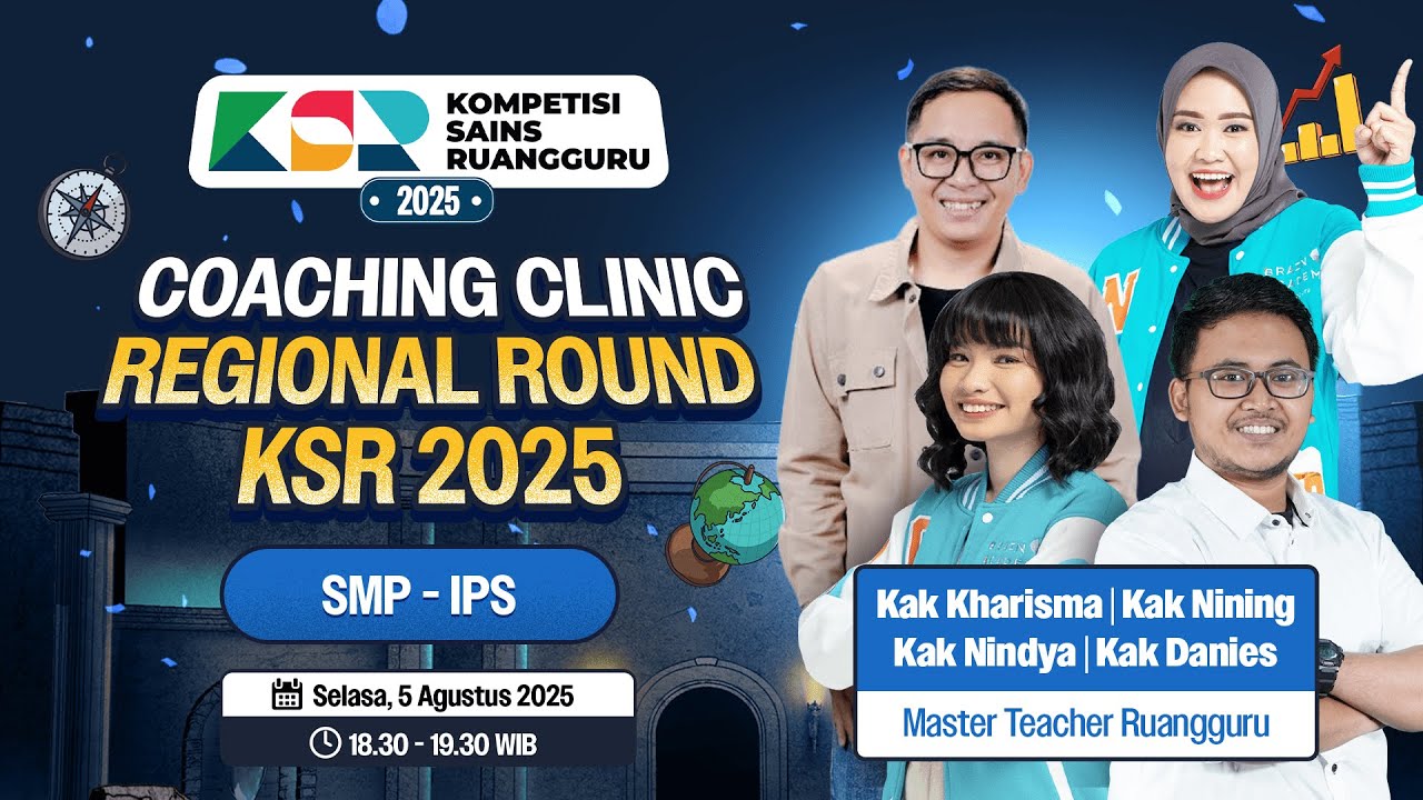 [LIVE] IPS SMP  | Coaching Clinic Regional Round KSR 2025