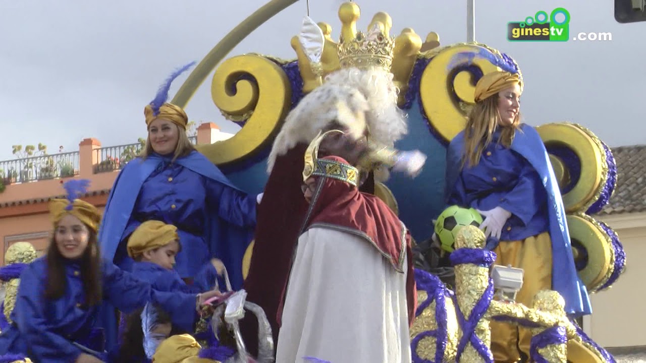 Cabalgata de Reyes Magos de Gines 2018 (COMPLETO)