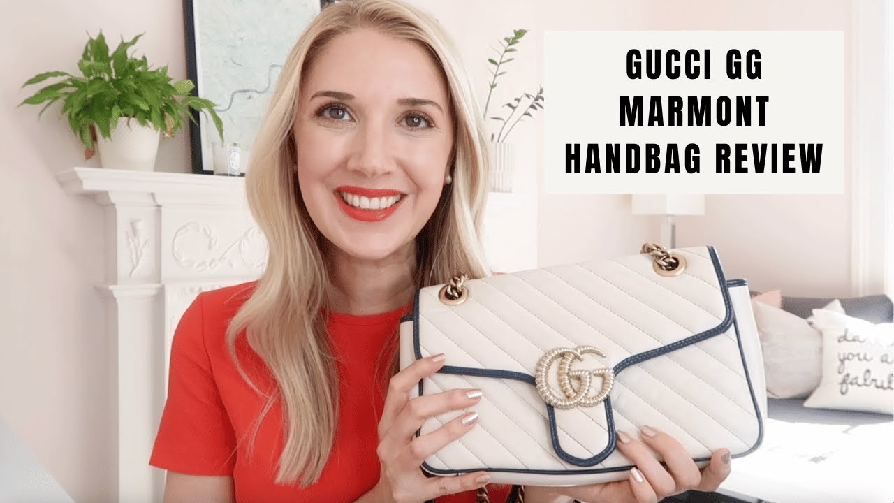 GUCCI GG Marmont Small Shoulder Bag Review | How to Wear It + What Fits + Honest Thoughts