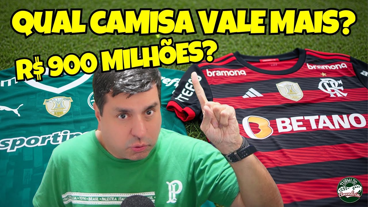 Flamengo fecha maior patrocínio do BRASIL! Qual camisa vale mais em 2025? Palmeiras ou Flamengo?