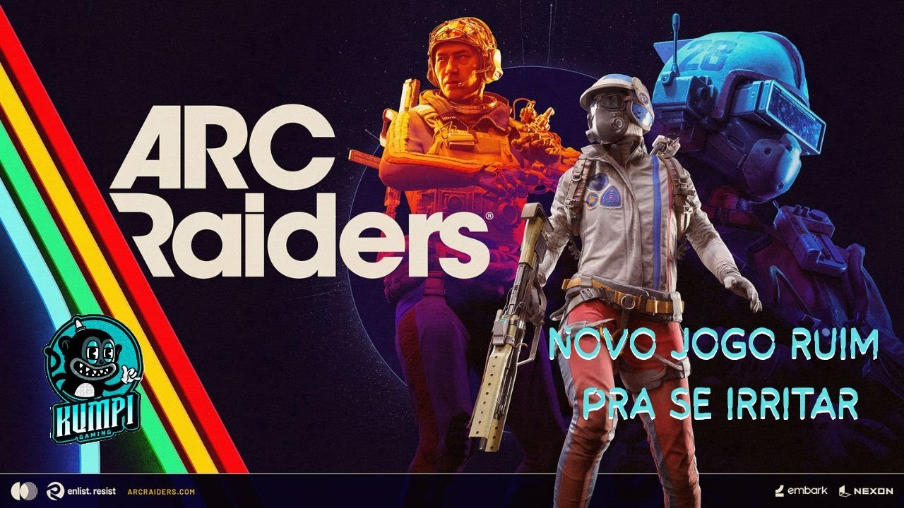 ARC RAIDERS -  JOGO RUIM NOVO ! - !SORTEIO !PIX !BUNKER !DISCORD