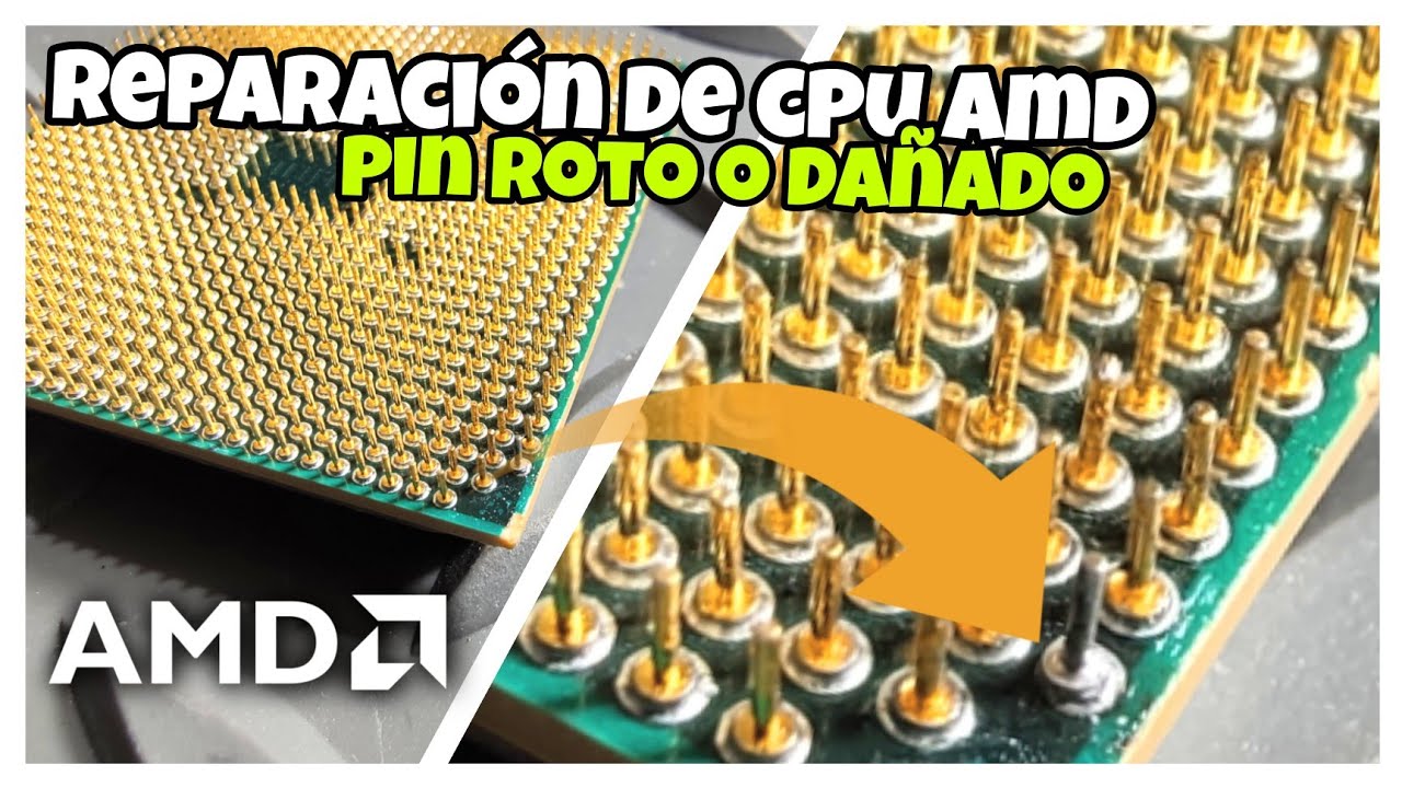 КАК ОТРЕМОНТИРОВАТЬ СЛОМАННЫЙ ПОВРЕЖДЕННЫЙ ИЛИ СГИБАННЫЙ ПИН-ПРОЦЕССОР AMD RYZEN PHENOM ATHLON