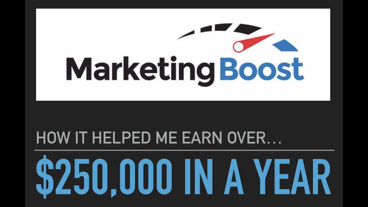 Marketing Boost Presentation | How I Made Over $250,000