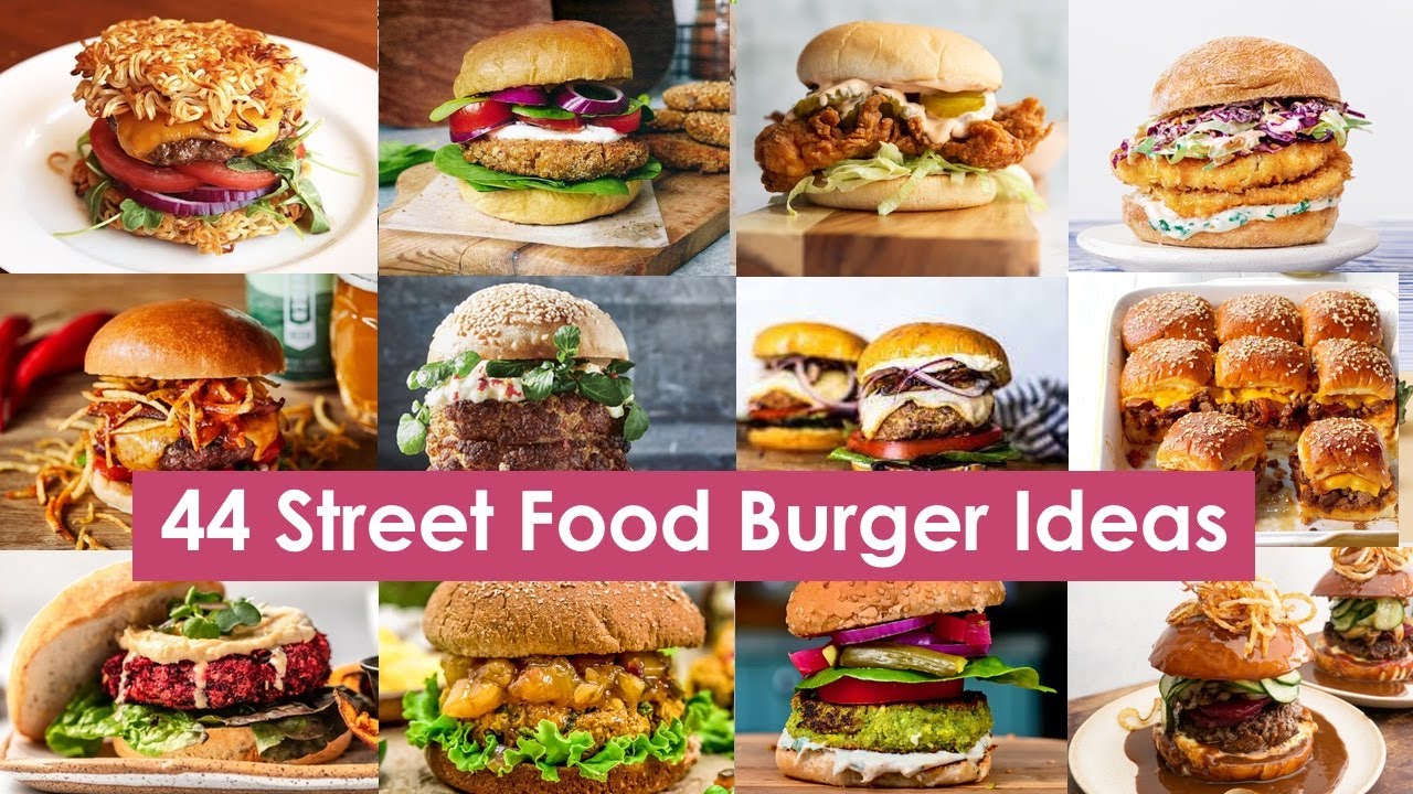44 Street Food Burger Concept Ideas From Around the World
