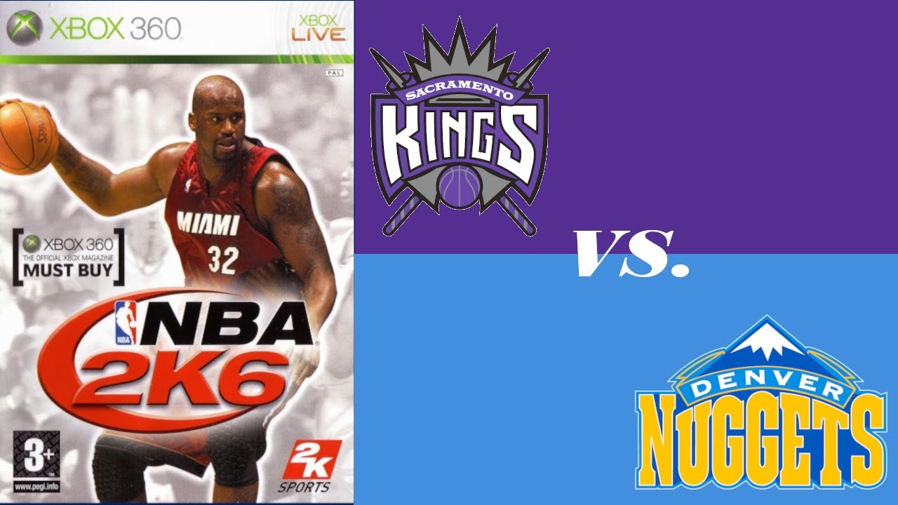 NBA 2K6 - Sacramento Kings vs Denver Nuggets - Xbox 360 Gameplay