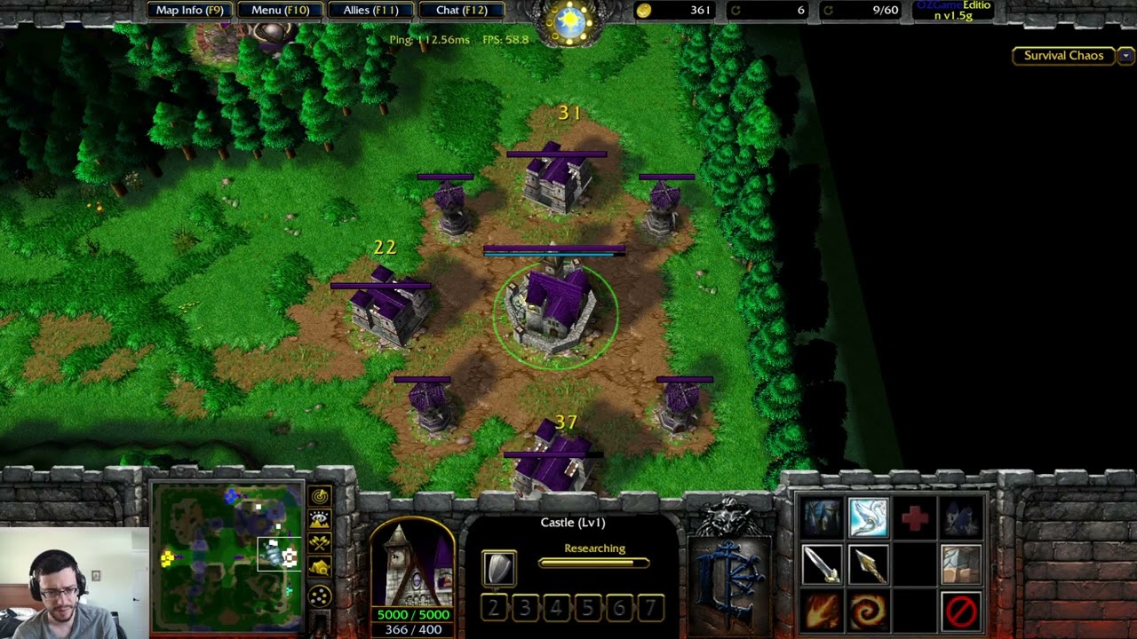 Warcraft 3 Reforged: OZ Survival Chaos! #1 - Tier 2 Replacement Seems To Be The ONLY Way To Go!