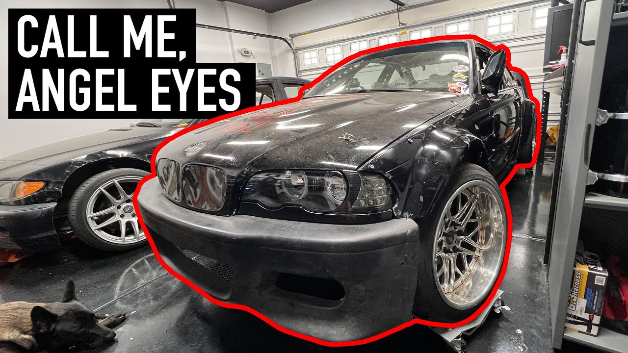 INSTALLING ANGEL EYE HEADLIGHTS ON MY PROSPEC E46