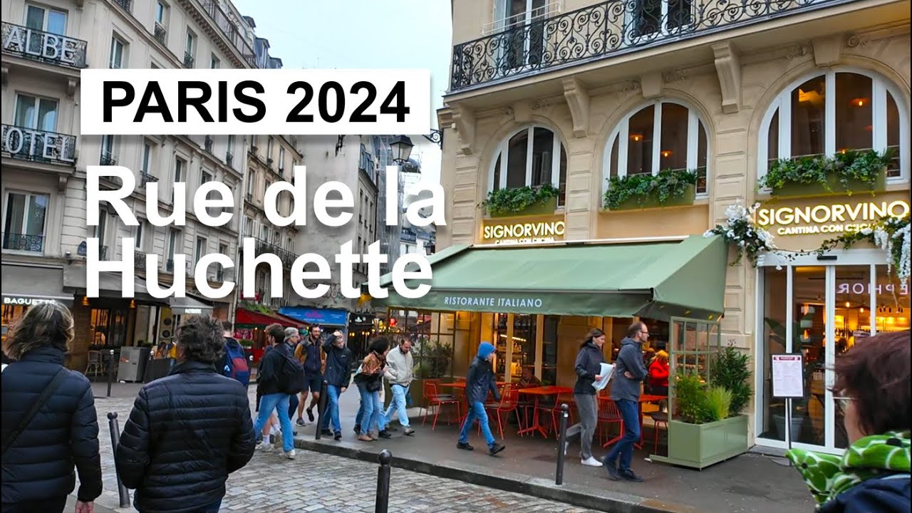 Paris 2024 | Rue de la Huchette | Latin Quarter | Jamil Stories