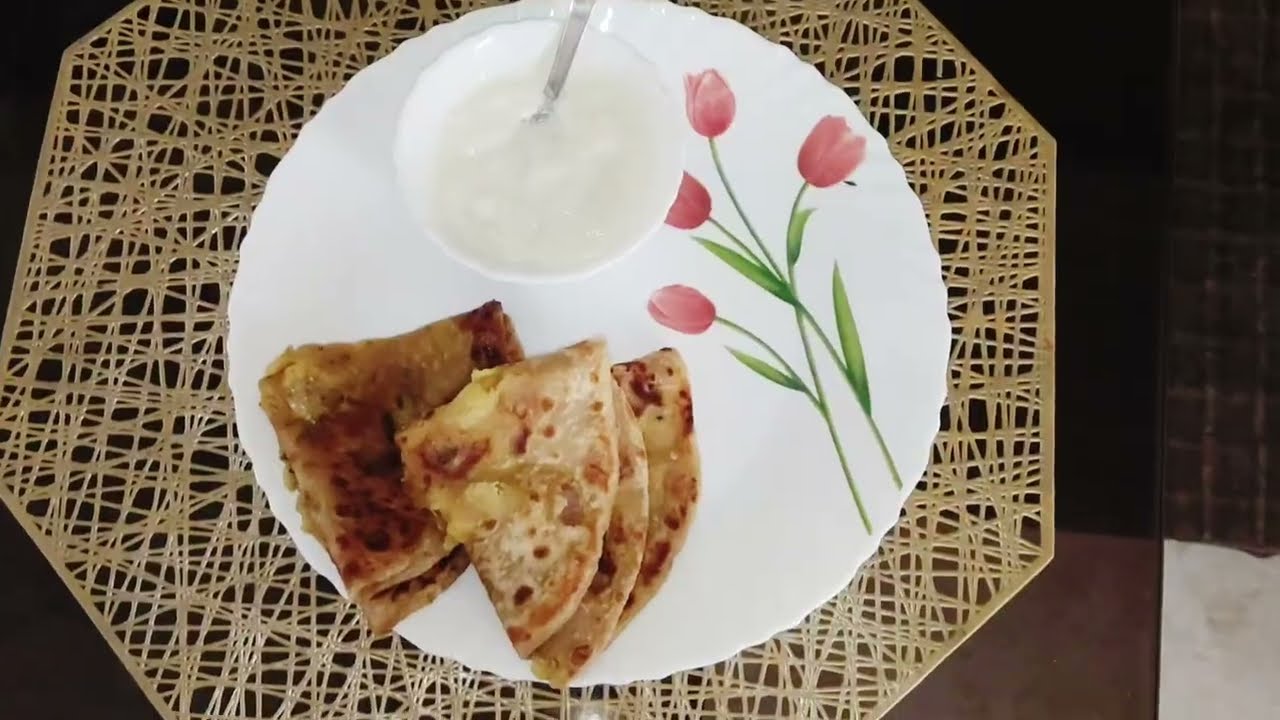 Aloo paratha recipe 