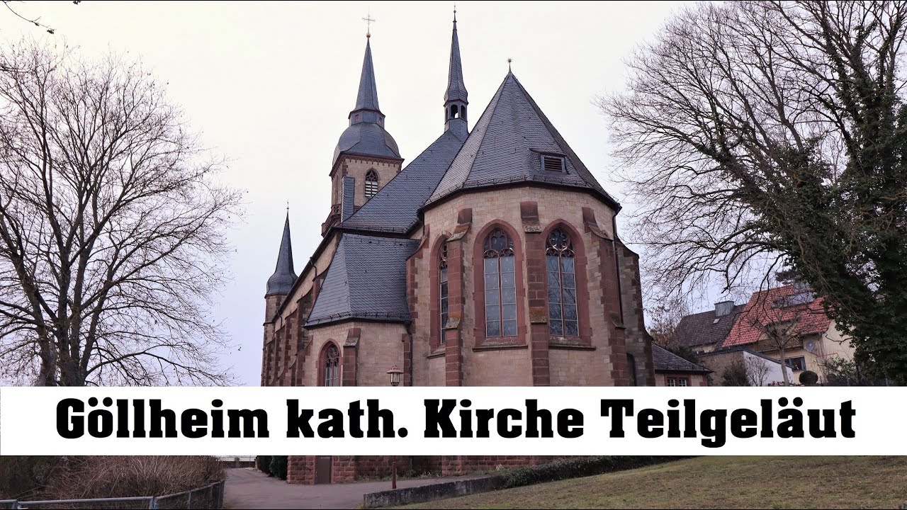 Göllheim, St. Johannes Nepomuk, Teilgeläute der beiden Sekundenschlagglocken