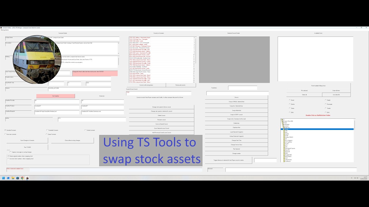 TS Tools asset swapping