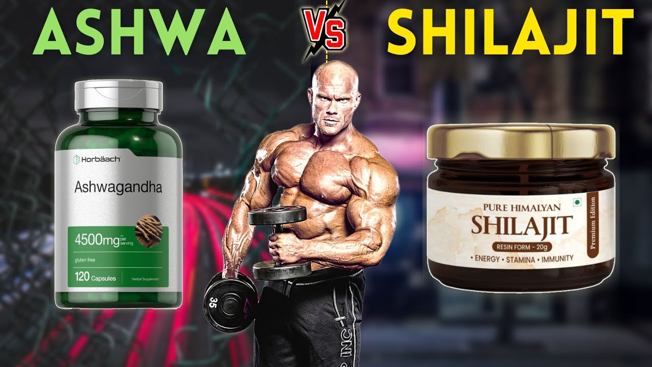 Ashwagandha VS Shilajit - Which is a Better Testosterone Booster??