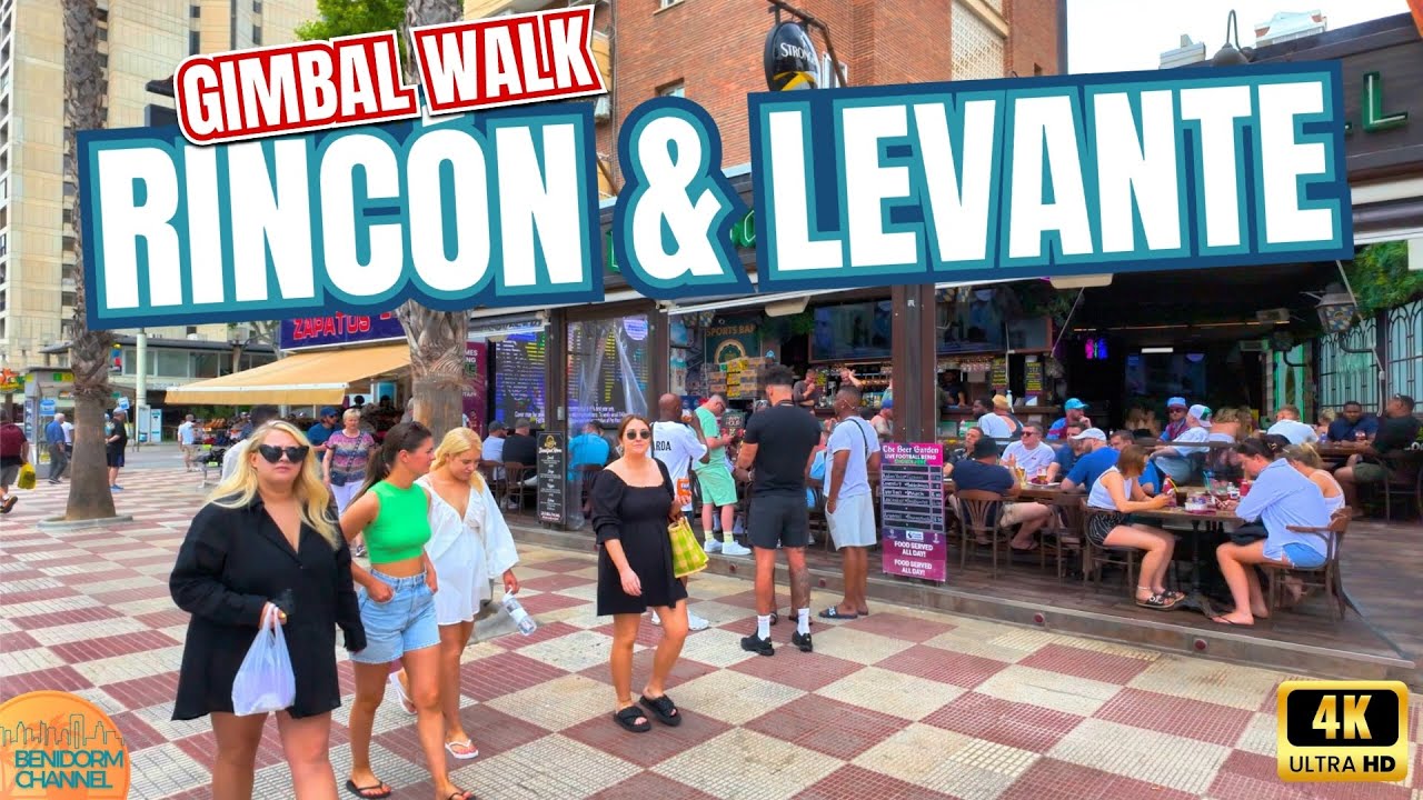 BENIDORM - The Insane 10AM Breakfast Scene! | Rincón & Levante In 4K