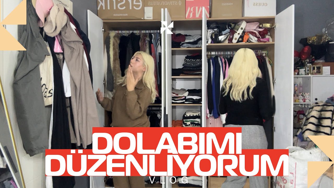 DOLABIMI D&Uuml;ZENLİYORUM | Kışlıkları &Ccedil;ıkardım , 3 G&uuml;nl&uuml;k D&uuml;zen Vlog