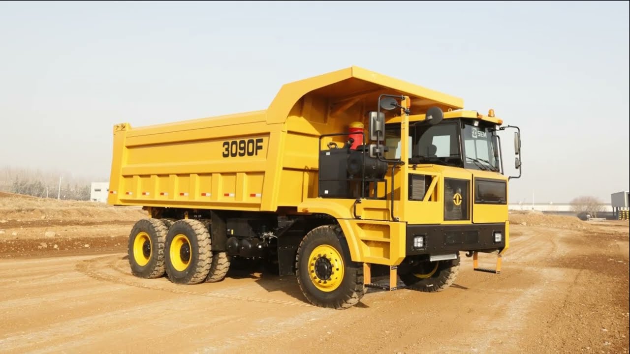 Caterpillar SEM3090F Mining Wide Body Dump Truck 60T Details 02 