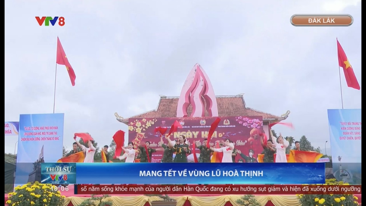 Mang Tết về vùng lũ Hòa Thịnh #vtv8 #thoisu