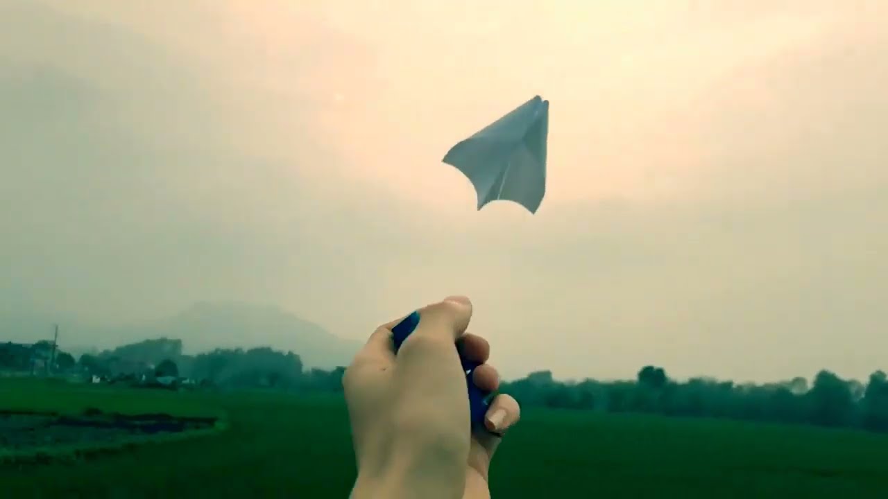 Hướng dẫn làm diều giấy đơn giản.