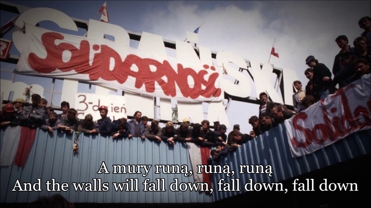 Polish Anti-Communist Solidarity Song - Mury